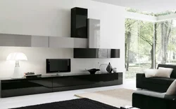 Modern walls in the living room 2023 photos