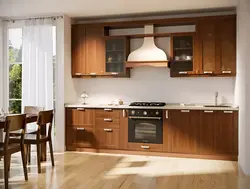 Кухни Орехового Цвета Фото В Интерьере