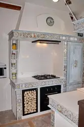 Кухни с печью дизайн