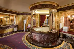Expensive bathroom interiors