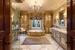 Expensive bathroom interiors