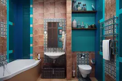 Mediterranean style bath interior