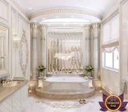 Bathtub with column photo