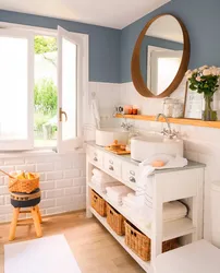 Practical bathroom interiors