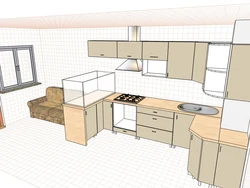 Kitchen design size 3 by 5