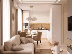 Small Living Room Kitchens In A Modern Style Photo