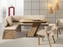 Канапа для кухні сучасны дызайн