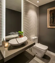 Design of toilets in the house and apartment