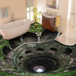 Photo of 3D bath floors