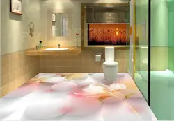 Photo of 3D bath floors