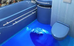 Photo of 3D bath floors