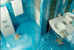 Photo of 3D bath floors