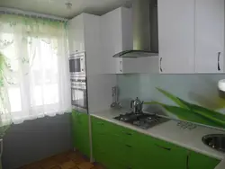 Кухни 9 кв м все фото зеленая