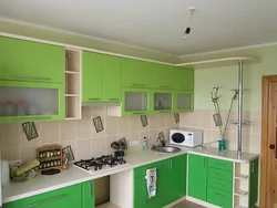 Mətbəxlər 9 kv m bütün şəkillər yaşıl