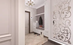 Wallpaper for kitchen and hallway photo