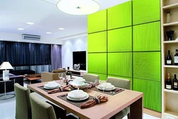 3д панели в интерьере кухни