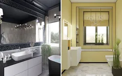 7 kv.m pəncərə ilə hamam dizaynı