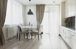 Beautiful curtains for the kitchen long photos
