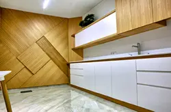 MDF wall panels for kitchen decoration photo