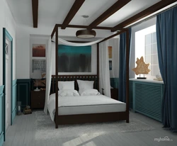 Mediterranean bedroom design