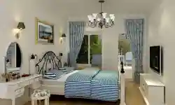 Средиземноморский дизайн спальни