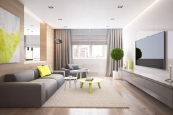 How to furnish a living room in a modern style photo