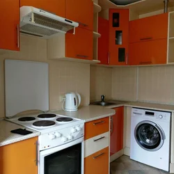 Kitchen Design With A Niche In A Panel House