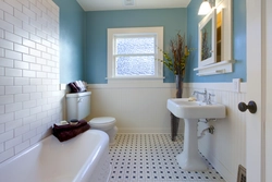 Bathroom Design Without Wall Tiles