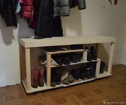 Равзанаи Пойафзоли DIY Аз Акси Чӯб Дар Долон