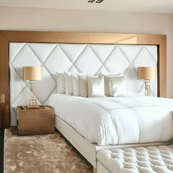 Bedroom interior design headboard