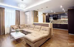 Mətbəx qonaq otağı dizayn foto büdcə seçimi