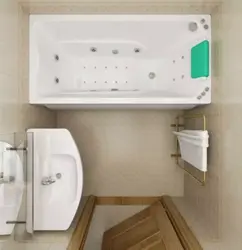 Bathroom 1 by 1 5 design photo