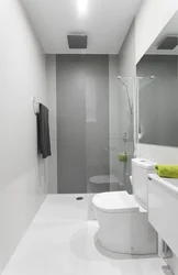 Long bathtub with toilet design