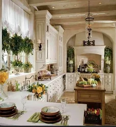 French style kitchen interior design