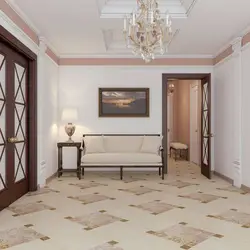 Tiles in the living room photo
