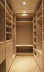 Dressing room 12 sq m design