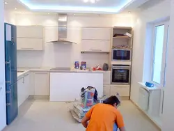 Turnkey kitchen renovation photo 6 m