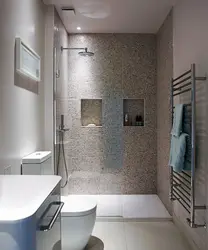 Bathroom with shower and toilet design