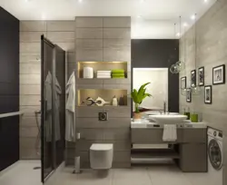 Home interior bathroom design