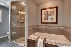Bathroom renovation design with tiles