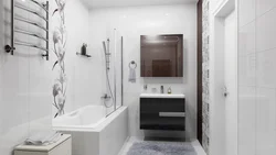 Bathtub 170 cm in the interior