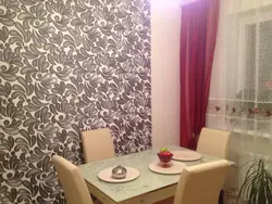 Photo selection of wallpaper for the kitchen