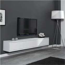 Hanging cabinet in the living room interior