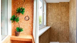 Types of finishing of loggias photo