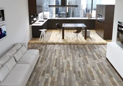 Quartz vinyl flooring photo in living room photo