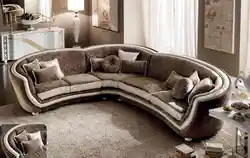 Sofa corner in the living room photo