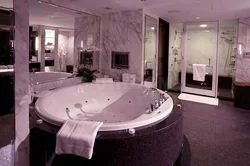 Ванна бо тарҳи jacuzzi дар квартира