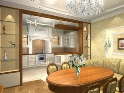 Kitchen design with two doors