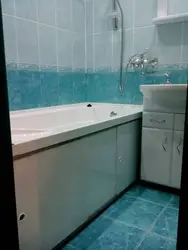 Брежневкадағы ванна бөлмесі суреті