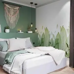 Bedrooms With Green Bed Design